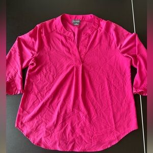 Van Heusen Pink Blouse - Size M